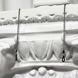 ss-Original glasses chain necklace_silver