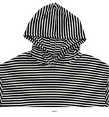 ブレッシルーズ起毛ダンガラフードTシャツ（4c）