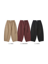 Pino Belted Wide Pants (3color)