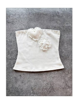 eatmeplz BunnyGirl White Rabbit Original Knit Set - Chest Mask