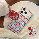 レッドアップルマグネティック iPhone ケース