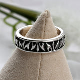 SVR-S601 Silver 925 Geometric Silver Ring 