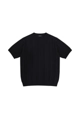 リネンブレンドニットTシャツ