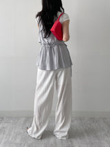 Basic Tension Cap Short Sleeve T-shirt