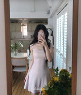 bening deep square & flare slender ops
