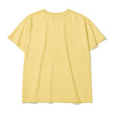 デディケーションピグメント Tシャツ_マスタード