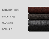  Belif Basic Henry Neck Overfit Knit