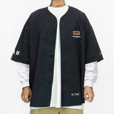 ナイロンジャージーシャツ (NAVY)