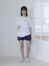 クレヨンフルーツTシャツ (ペアホワイト)