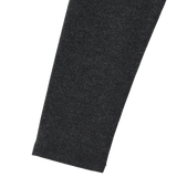 Cutout Layered Long Sleeve Tee - CHARCOAL