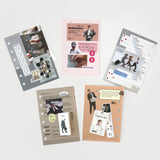 oab busy pack / scrap sticker set