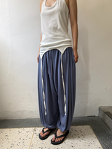 レイヤード ストラップ ホルタートップ