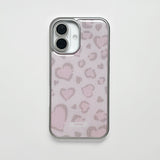 【MADE】 (silver.ver) Leopard knit epoxy case