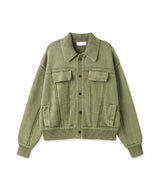No.1412 trucker washed KNIT CD