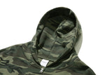 Pasadena Crop Hood Zipup (Camo)