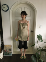 Linear Capri Pants (2color)