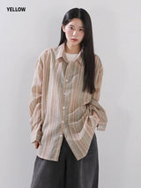 (UNISEX) ウールストックシアーサッカーシャツ