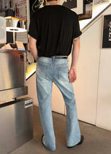 [4SEASON] Flare denim pants(4color)