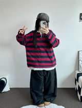 ナイロン🥠サイドピンタックバルーンパンツ💚5COLOR