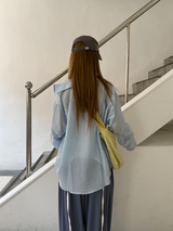 リンクル テンセルシャツ