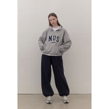 Huke x Nus.ハーフジップアップ（GREY）