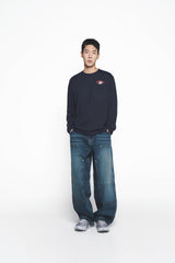 25SS DROP STAR BEAR LONG SLEEVE T-SHIRT DARK NAVY