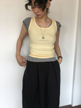 シルバーボールロングネックレス (1color)