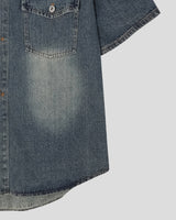 Weather Half Denim Jacket