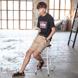 M17106 M. Tシャツ. ウィード PP ブラック