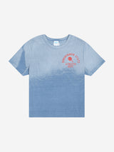 1/2 オーセンティックテーブルテニスクルーTシャツ (ライトインディゴ)