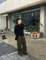 No.1458 WS カーゴコットンストリングパンツ