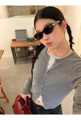 オールレイヤードインナー長袖カーディガン