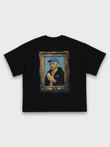 ヤングフォーティ ヴァン・ゴッホTシャツ - ブラック