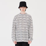 STRIPE KNIT (WHITE)