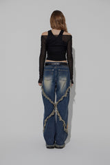 DOUBLE SLEEVELESS TOP