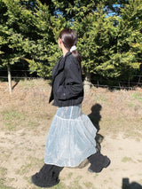 スワンゴルジフリルバンディングパンツ (3c)