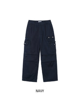 Berken Multi-Pocket Wide Cargo Pants
