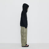 Into The Wild Snake Hoodie Zip Up Black