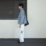 circle mesh keyring