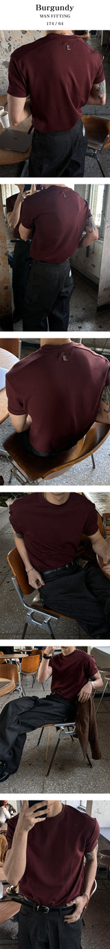 [MADE] クールカーブハーフマッスルTシャツ(4color)