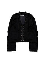 SHORT CHOKER JACKET / BLACK