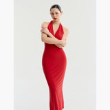 Marilyn Dress in Tomato