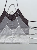 [Bustier SET] Light Halter See-through Blouse