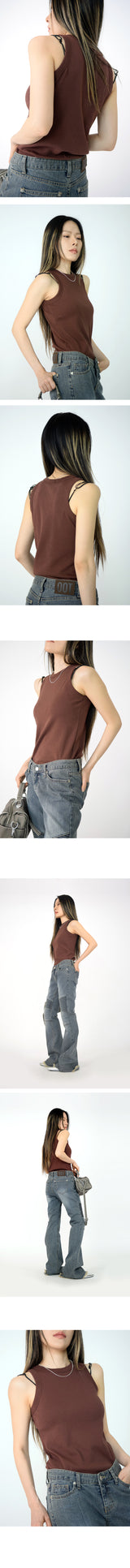 dodo sleeveless(4color)