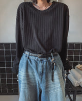 Soleil U-neck cable knit
