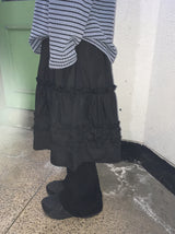 ベリヒフリルロングスカート