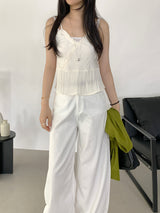 Julia straight wide pants