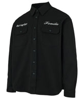 Mwoong Familia My Life Work Shirts(BLACK)