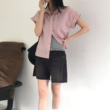 Nontion Vintage Seersucker Slim Check Shirt