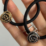 Antique rose hair tie (2color)